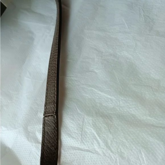 Gucci Ophedia Dome Beige and Brown Crossbody Bag with Red and Green Stripe - Picture 4 of 8